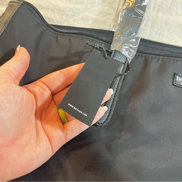 Botkier Bags Large Black Nylon Fabric Tote Shoulder Bag Spacious Women’s Purse - Picture 4 of 15